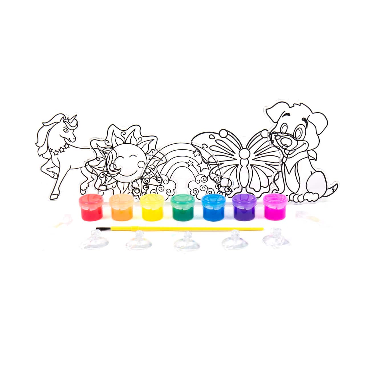 Color Zone™ Suncatcher Window Art Kit